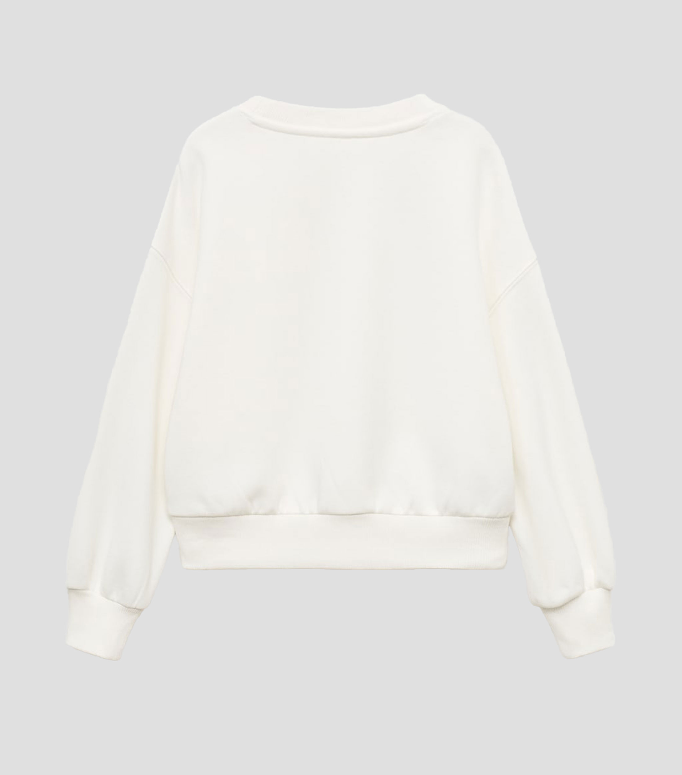 Sudadera con estrella bordada Niña